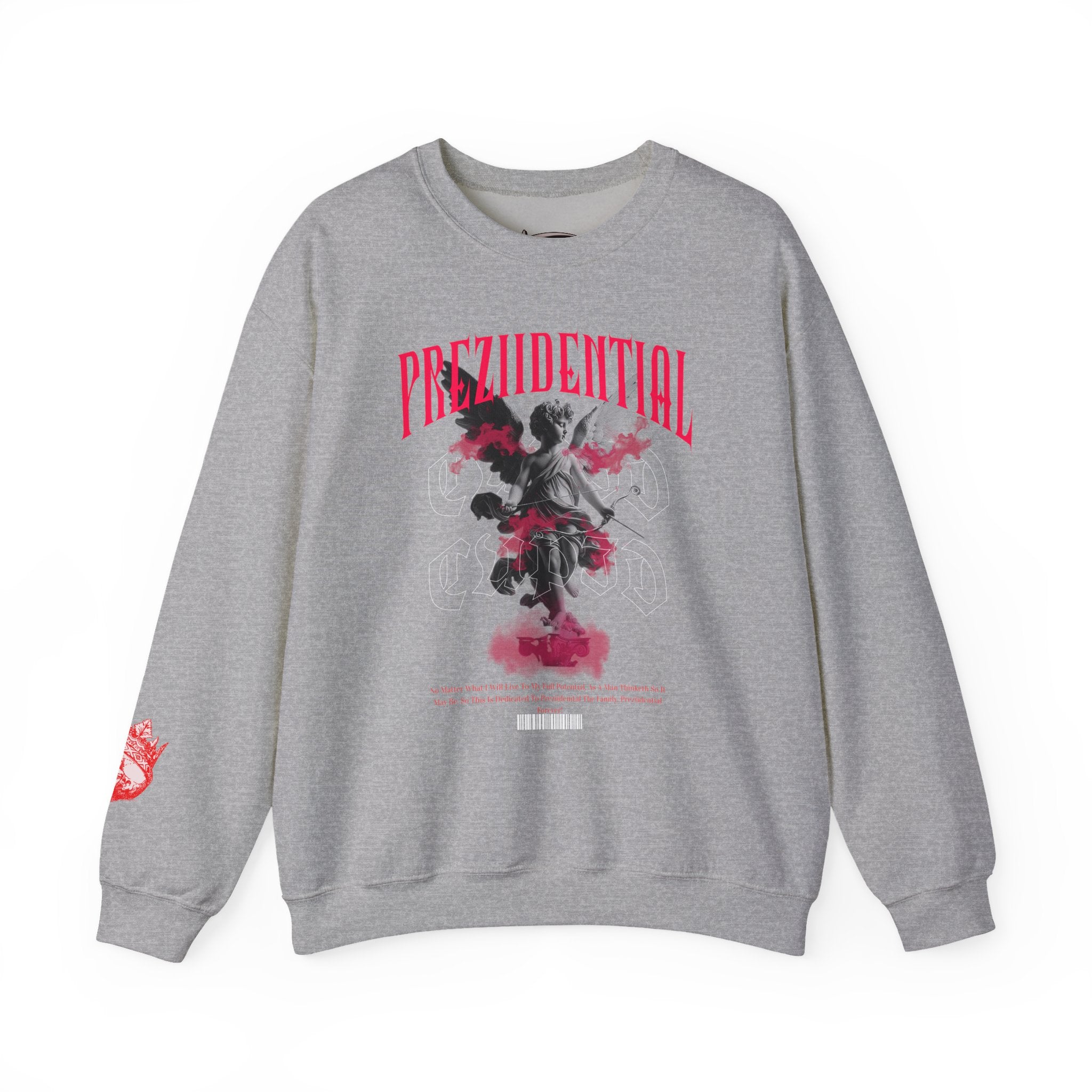 Crewneck Sweatshirt — 'Prezidential' Angel Graphic Pullover