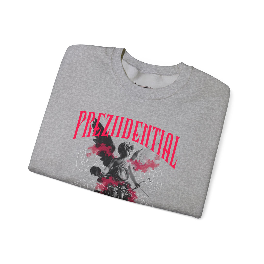 Crewneck Sweatshirt — 'Prezidential' Angel Graphic Pullover