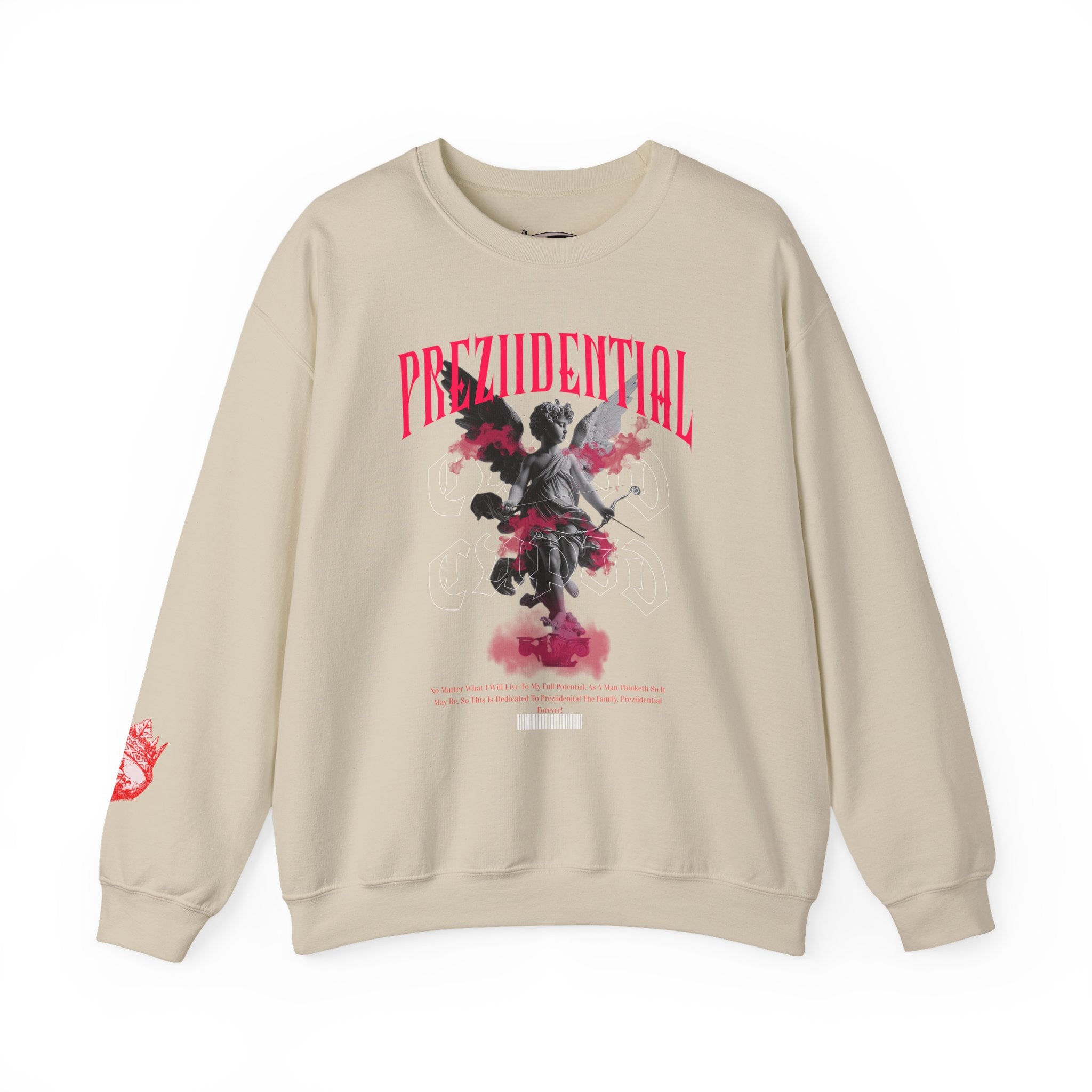 Crewneck Sweatshirt — 'Prezidential' Angel Graphic Pullover