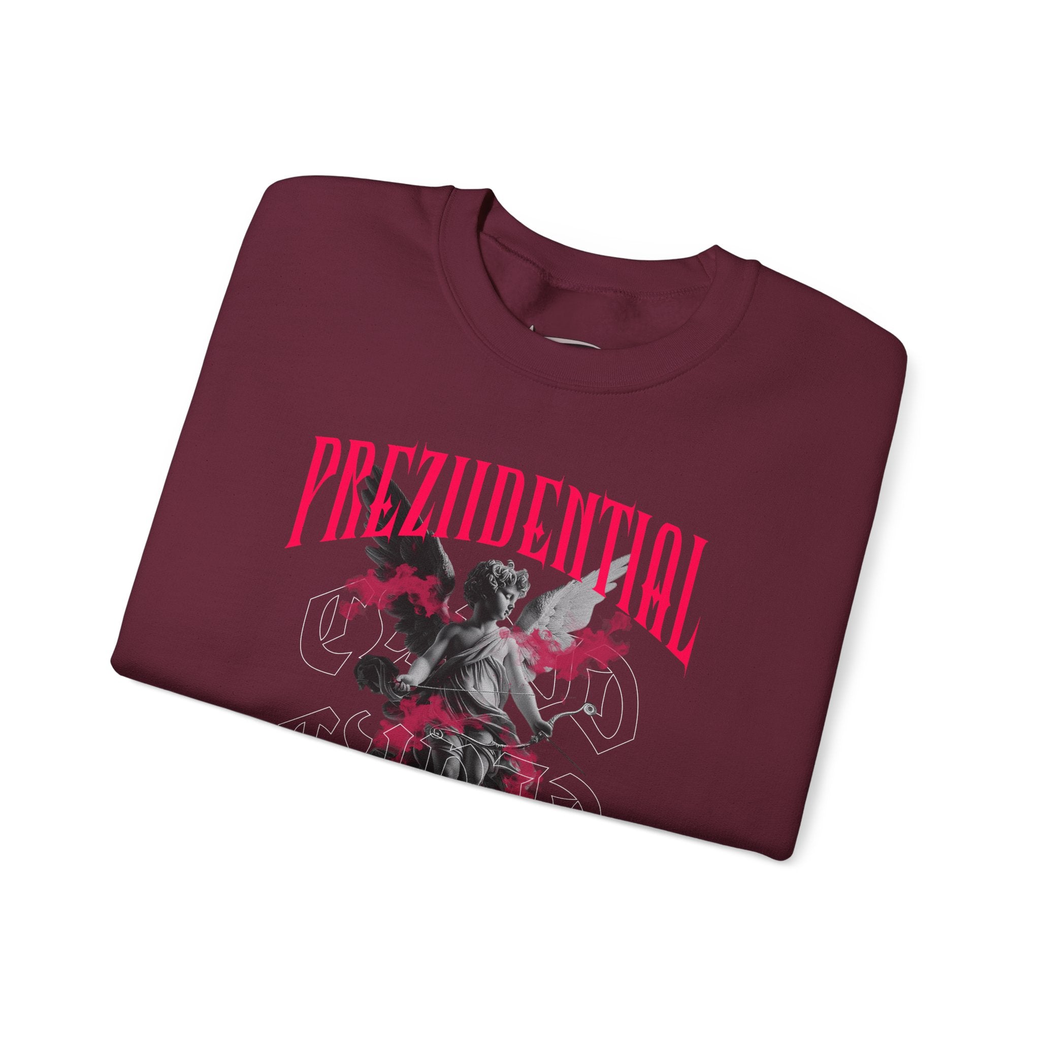 Crewneck Sweatshirt — 'Prezidential' Angel Graphic Pullover