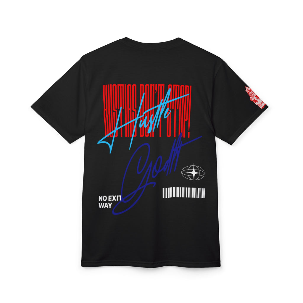 Angel Graphic Tee — Streetwear Mythic Winged Statue Design