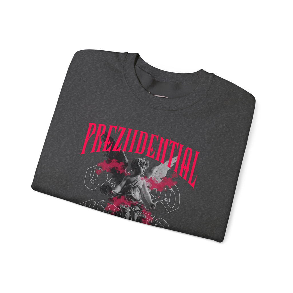 Crewneck Sweatshirt — 'Prezidential' Angel Graphic Pullover