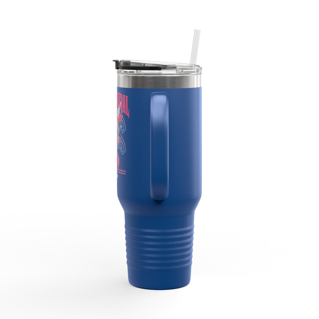 Insulated Travel Mug — 'Prezidential' Pink Smoke 40oz Tumbler