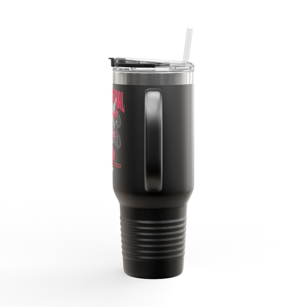 Insulated Travel Mug — 'Prezidential' Pink Smoke 40oz Tumbler