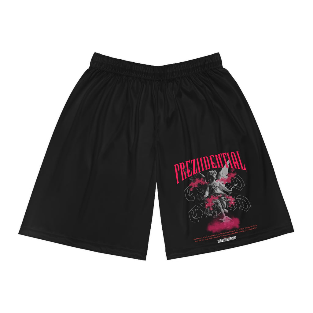 Basketball Shorts — 'Prezidential' Eagle Graphic Athletic Shorts