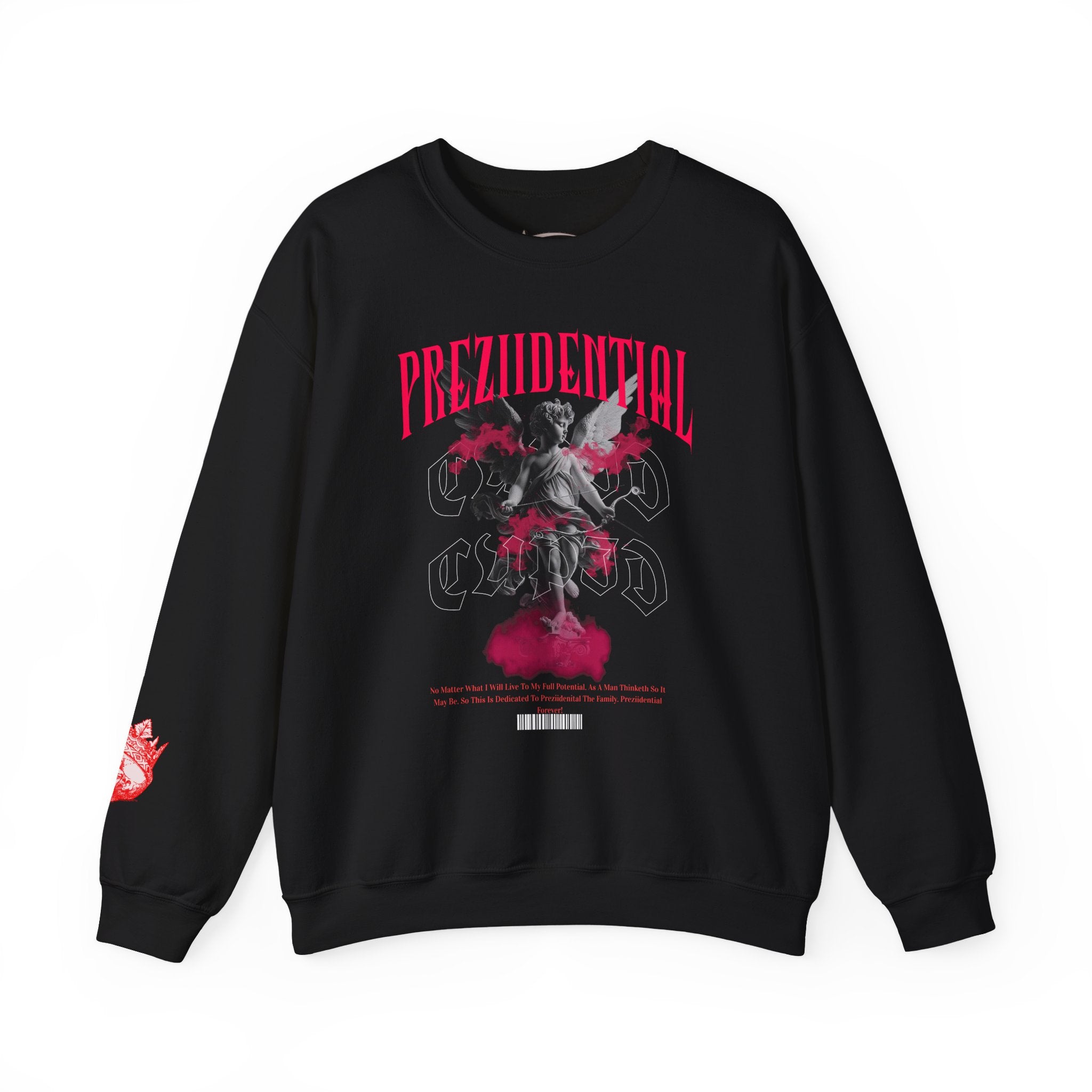 Crewneck Sweatshirt — 'Prezidential' Angel Graphic Pullover