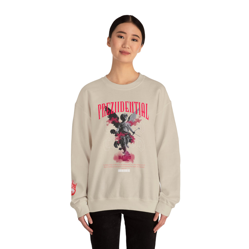 Crewneck Sweatshirt — 'Prezidential' Angel Graphic Pullover