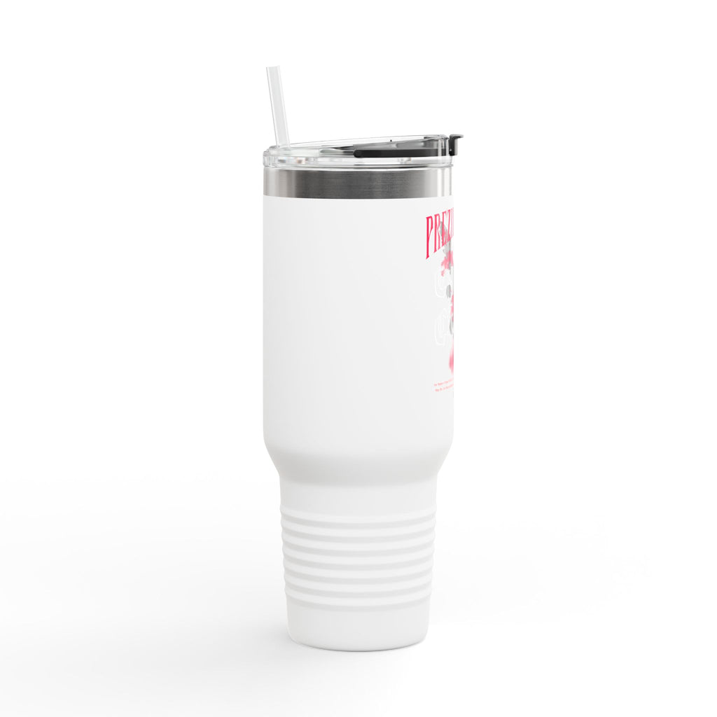Insulated Travel Mug — 'Prezidential' Pink Smoke 40oz Tumbler