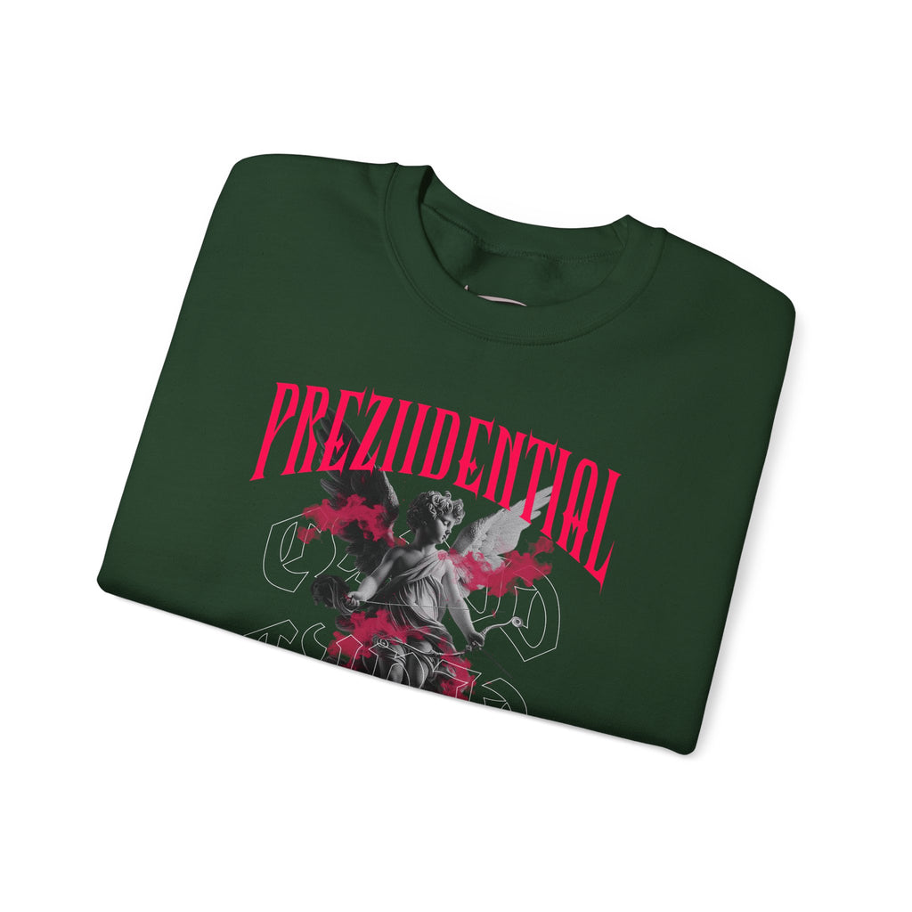 Crewneck Sweatshirt — 'Prezidential' Angel Graphic Pullover
