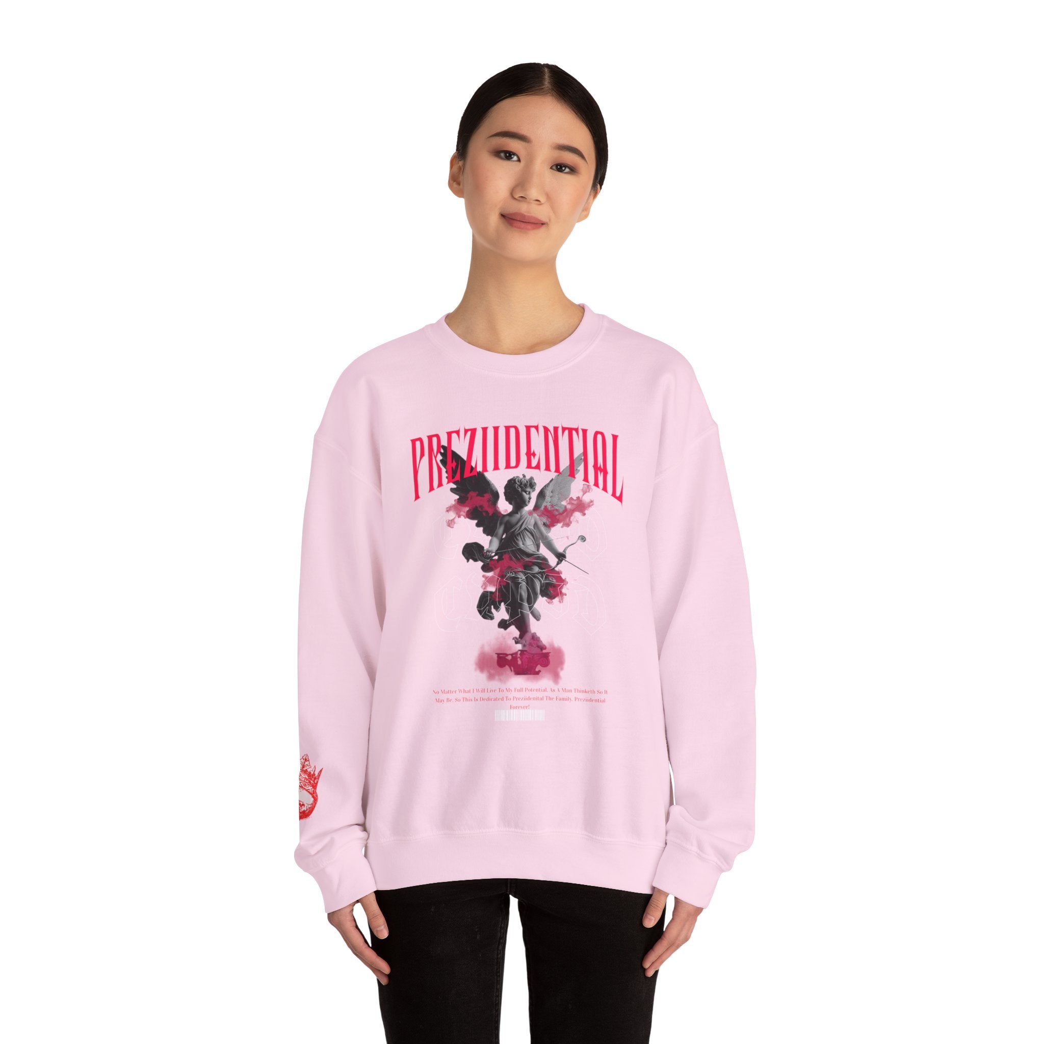 Crewneck Sweatshirt — 'Prezidential' Angel Graphic Pullover