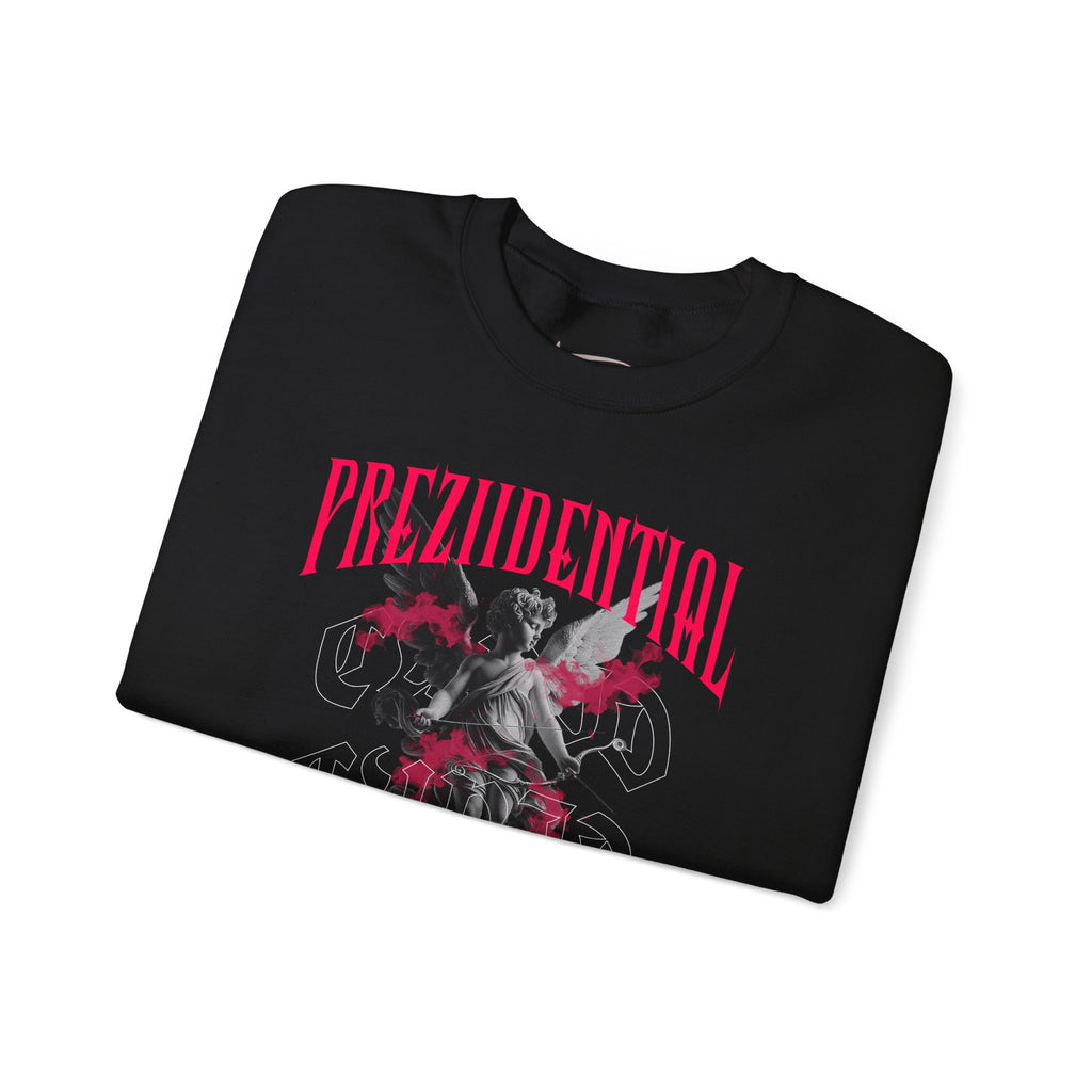 Crewneck Sweatshirt — 'Prezidential' Angel Graphic Pullover