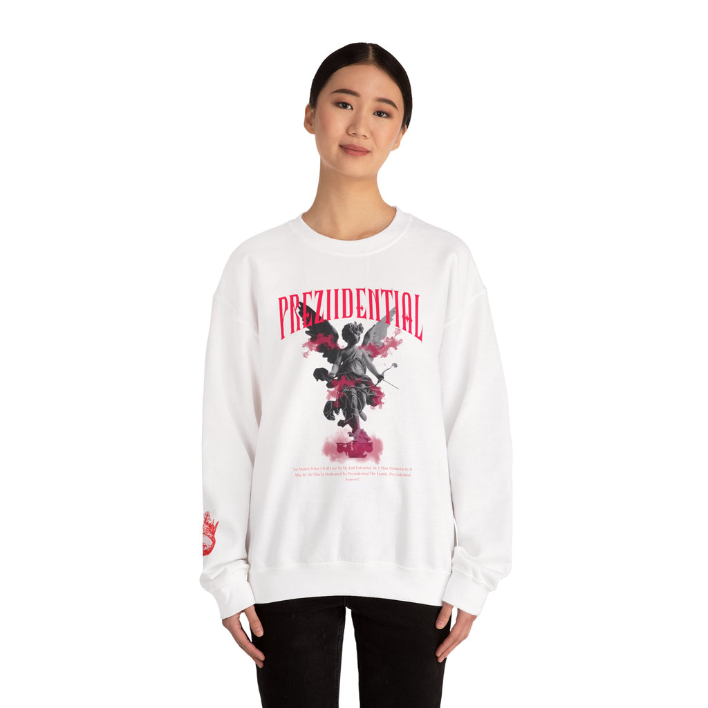 Crewneck Sweatshirt — 'Prezidential' Angel Graphic Pullover