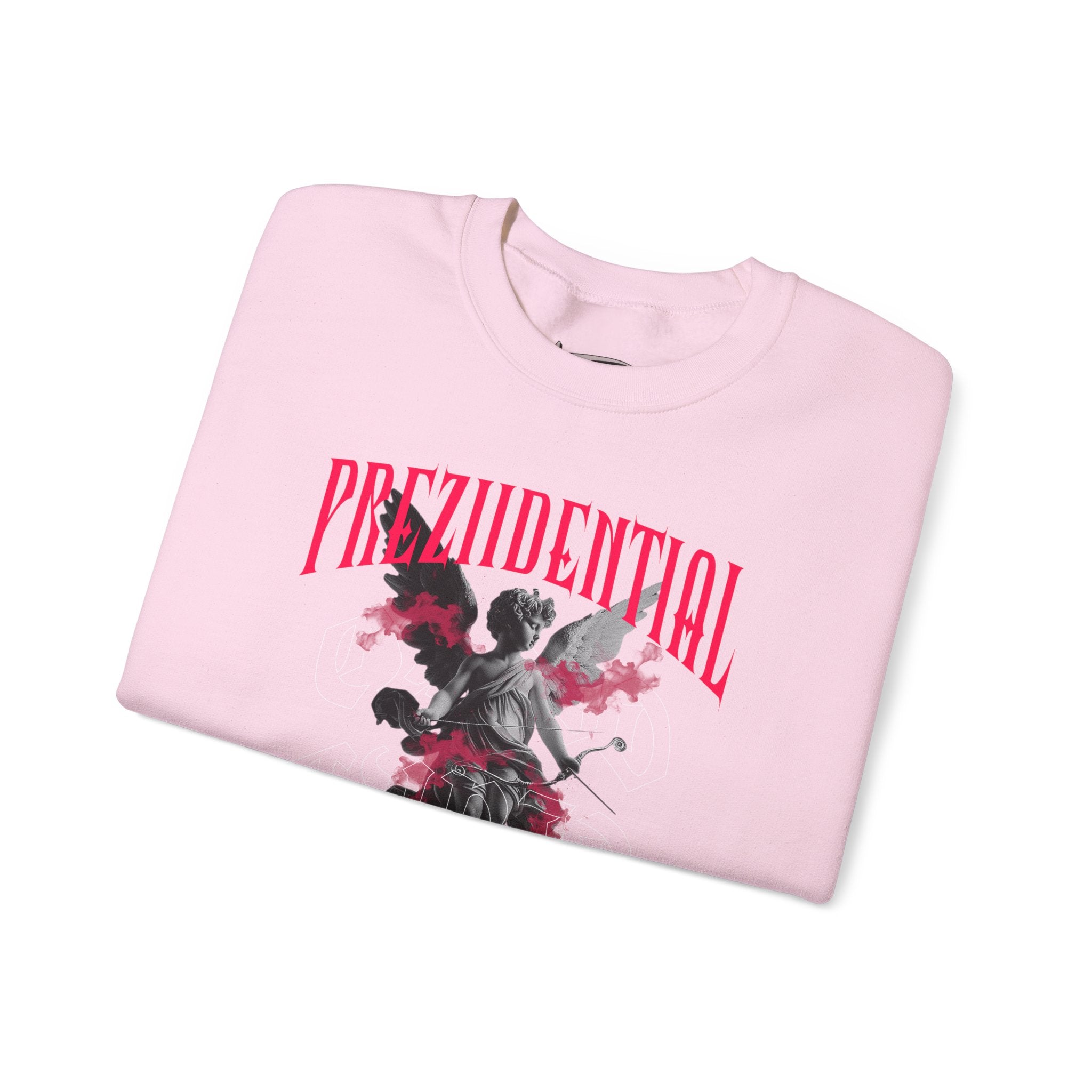 Crewneck Sweatshirt — 'Prezidential' Angel Graphic Pullover